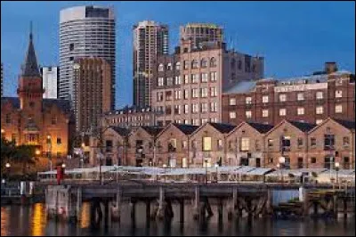 Ville : Comment s'appelle ce quartier historique de la ville de Sydney ?