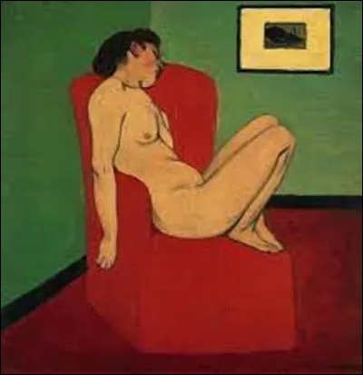 Quel nabi a immortalisé cette dame dans son tableau nommé ''Femme nue assise dans un fauteuil rouge'', toile datant de 1897 ?