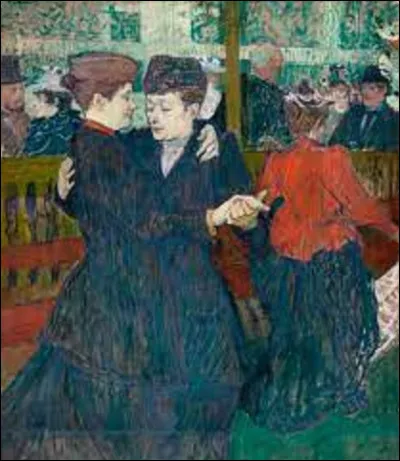 De ces trois artistes, lequel a immortalisé cette scène intitulée ''Au Moulin-Rouge, deux femmes dansant'' ?