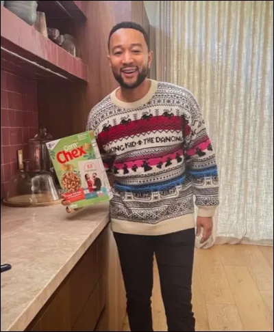 Qui est ce chanteur avec son paquet de c&eacute;r&eacute;ales ?