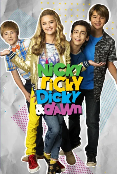Qui joue le rôle de Dawn dans la série "Nicky, Ricky, Dicky & Dawn" ?
