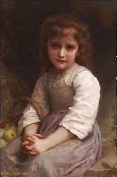De ces trois académiciens, lequel a immortalisé cette fillette sur son tableau nommé ''Les Pommes'' ?
