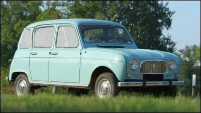Quel est ce bleu d'une Renault 4L de 1963 ?