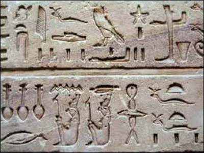 Quel volatile ne servait pas de symbole dans l'alphabet hiéroglyphique de l'Égypte antique ?