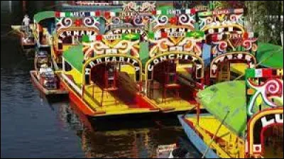 Transport : Comment appelle-t-on ces bateaux à emprunter pour explorer les jardins flottants de Xochimilco ?