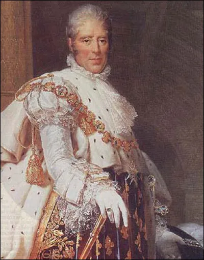 Qui est le successeur de Louis XVIII ?