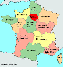 Quiz Regions francaises