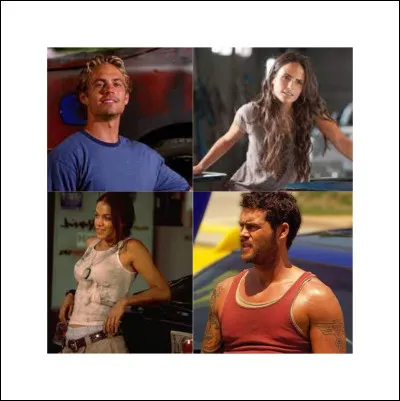 Dans quel film peut-on voir ces 4 personnages ?