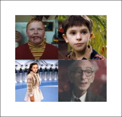 Dans quel film peut-on voir ces 4 personnages ?