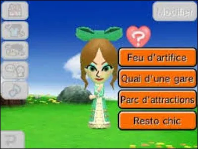 Qu'est-ce que le Mii essaye de faire ?