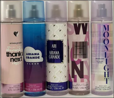 Et enfin, comment s'appellent les deux nouveaux parfums d'Ariana Grande qui sont sortis récemment ? (2023)