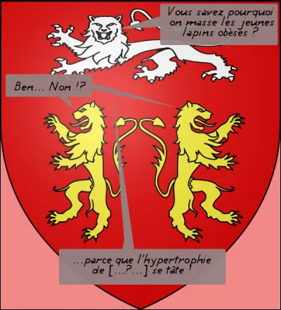 Un lion qui fait des blagues, on aura tout vu ! Et qu'entendez-vous par là ?