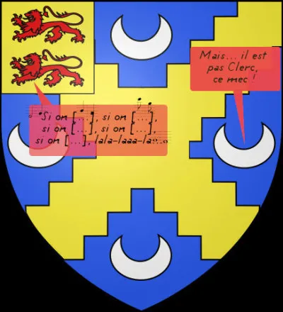 Ici, par contre, au niveau de l'oreille, faut voir ! Alors ?