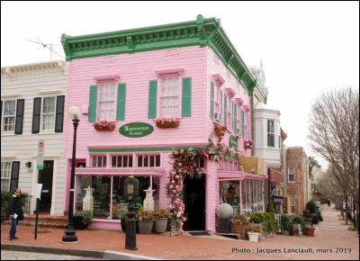 Ville : Comment s'appelle ce quartier de Washington où l'on peut voir des maisons anciennes et des vieux sites industriels ?