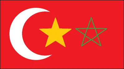 Quels sont les trois pays dissimulés dans ce drapeau ?