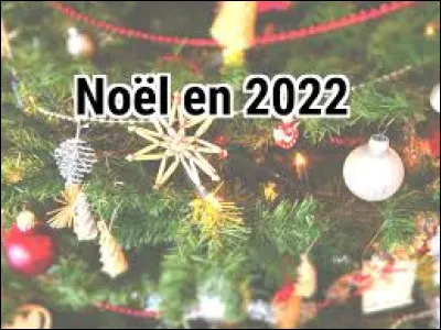 Pour finir ce quiz : quel a été le jour de déroulement du 25 décembre 2022 (jour de Noël) ?