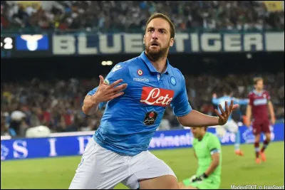 Avec Naples, il bat le record de buts inscrits en S&eacute;rie A (championnat Italien), sur une saison. Combien de buts a-t-il inscrits pendant cette saison (2015/2016) ?