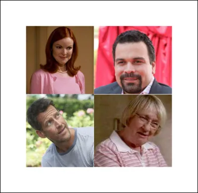 Dans quelle série peut-on voir ces 4 personnages ?