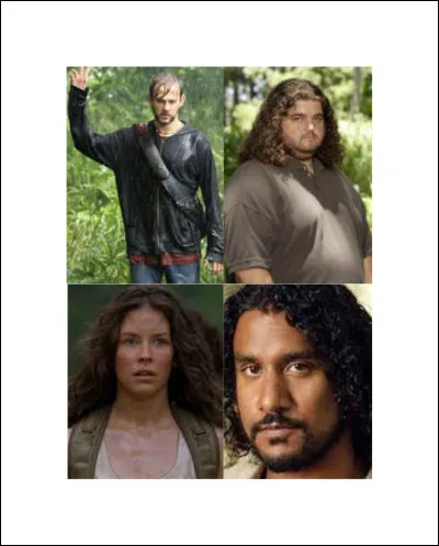 Dans quelle série peut-on voir ces 4 personnages ?