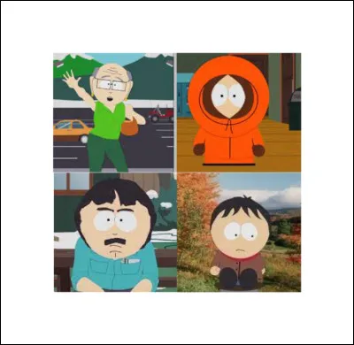 Dans quelle série peut-on voir ces 4 personnages ?