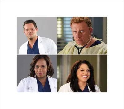 Dans quelle série peut-on voir ces 4 personnages ?