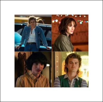 Dans quelle série peut-on voir ces 4 personnages ?