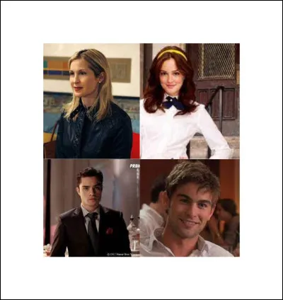 Dans quelle série peut-on voir ces 4 personnages ?