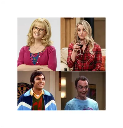 Dans quelle série peut-on voir ces 4 personnages ?
