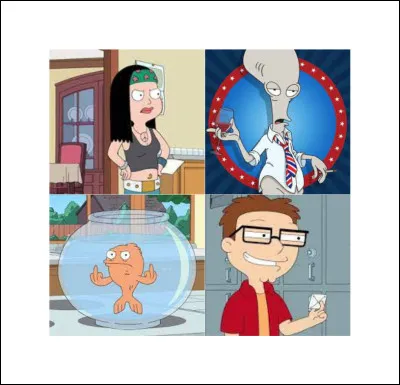 Dans quelle série peut-on voir ces 4 personnages ?