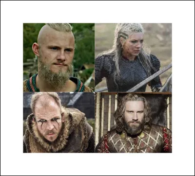 Dans quelle série peut-on voir ces 4 personnages ?