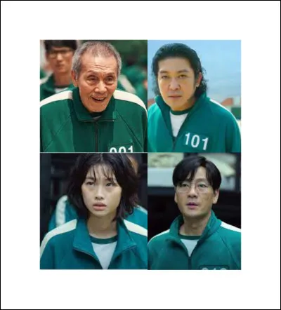 Dans quelle série peut-on voir ces 4 personnages ?