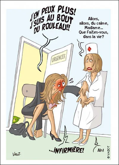 L'infirmière ne doit pas proposer à un patient ni même à un proche, comme salutaire ou sans danger, un remède insuffisamment éprouvé. L'infirmière en est malade !