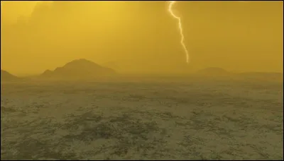 De quoi est composée la pluie qui tombe sur Vénus ?