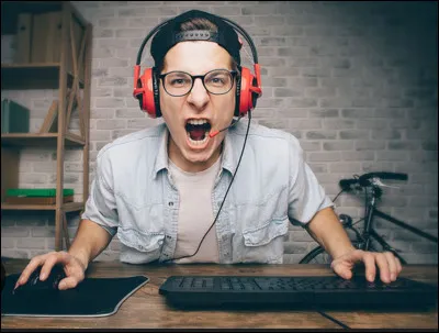 Peux-tu facilement t'énerver en jouant à un jeu ?