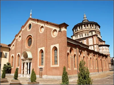 Art : quelle uvre d'art très célèbre peut-on voir à l'intérieur de léglise Santa Maria delle Grazie ?