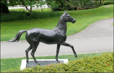 Vrai ou faux ? Cette statue le représente.