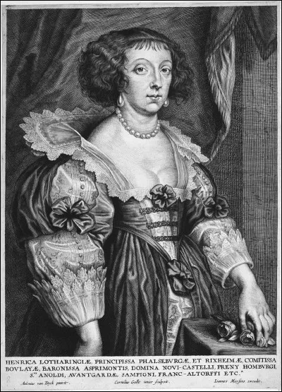Quel âge a Henriette de Lorraine (1605-1660) lors de son mariage ?