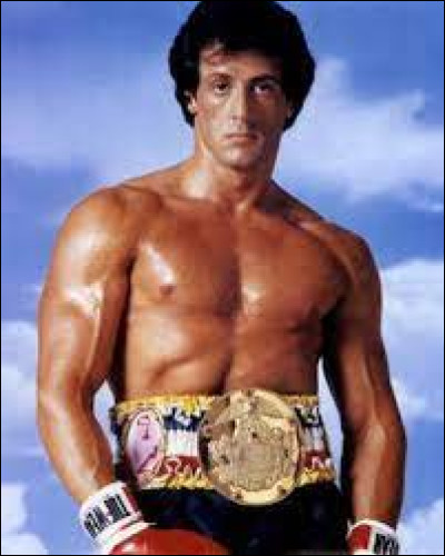 Qui incarne le boxeur Rocky Balboa dans la série de films "Rocky" ?