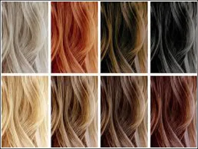 De quelle couleur sont tes cheveux ?