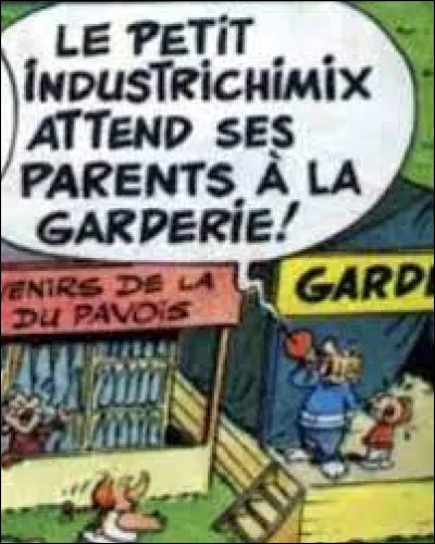 Dans quel album apparaît le petit Industrichimix ?