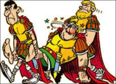 Quel est le nom de ce personnage, qui vient d'être assommé ?