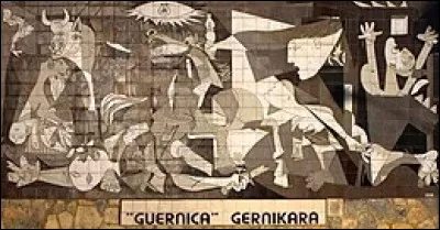 Qui a peint le fameux tableau "Guernica" ?