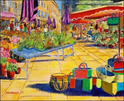 À qui doit-on la chanson "Les marchés de Provence" en 1957 ?