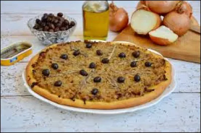Que trouve-t-on sur une pissaladière ?