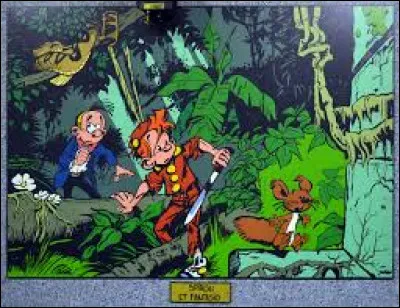 Dans "Spirou" quel aliment fait le bonheur de Spip ?