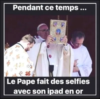 Moi j'veux pas m'fâcher avec les catholiques !