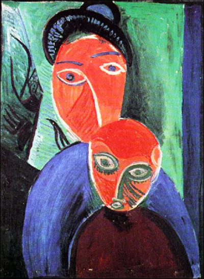 Qui a peint "Mère et enfant" ?