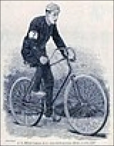 Quand a eu lieu la première grande course cycliste Bordeaux-Paris ?