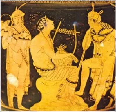 Fils d'Oeagre lui-même fils d'Arès, et de Calliope, il participe à l'expédition des Argonautes ; poète et un célèbre, il charme le terrible serpent, gardien de la Toison d'or. Il est célèbre pour être allé chercher Eurydice dans le royaume d'Hadès.