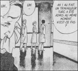 [Chap. 1 - Herr Doktor Tenma] Dans ce chapitre le jeune docteur Tenma sauve la vie d'un ________________ alors qu'un travailleur turc tait arriv aux urgences avant lui.